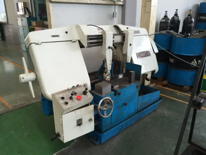 CNC machining centre at the OKSAN factory