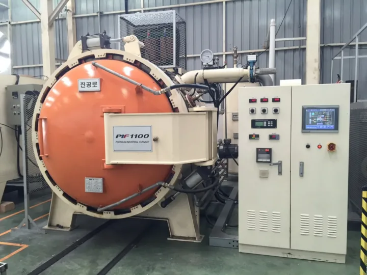 Heat treatment furnace at the OKSAN factory