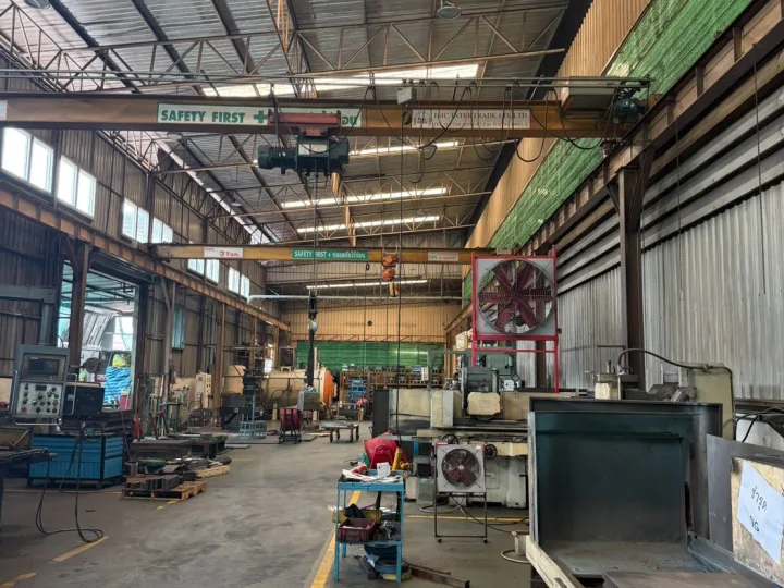 Inside the factory