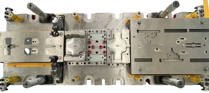 Press die set 9, manufactured by OKSAN PRECISION